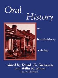 Enlarge image Cover: Oral History - Rowman & Littlefield Publishers