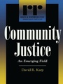Cover: Community Justice - Rowman & Littlefield Publishers