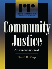 Enlarge image Cover: Community Justice - Rowman & Littlefield Publishers