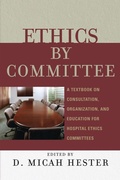 Cover: Ethics by Committee - Rowman & Littlefield Publishers