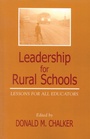 Cover: Leadership for Rural Schools - Rowman & Littlefield Education