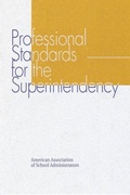 Cover: Professional Standards for the Superintendency - Rowman & Littlefield Education