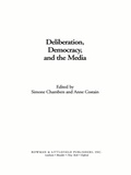 Cover: Deliberation, Democracy, and the Media - Bloomsbury eBooks US