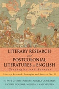 Cover: Literary Research and Postcolonial Literatures in English - Scarecrow Press