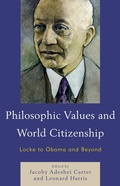 Cover: Philosophic Values and World Citizenship - Lexington Books