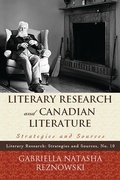 Cover: Literary Research and Canadian Literature - Scarecrow Press