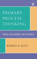 Cover: Primary Process Thinking - Jason Aronson, Inc.