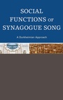 Cover: Social Functions of Synagogue Song - Lexington Books
