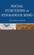 Cover: Social Functions of Synagogue Song - Lexington Books