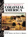 Cover: The Human Tradition in Colonial America - Rowman & Littlefield Publishers