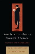 Cover: Much Ado About Nonexistence - Rowman & Littlefield Publishers