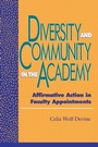 Cover: Diversity and Community in the Academy - Bloomsbury eBooks US