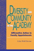 Cover: Diversity and Community in the Academy - Bloomsbury eBooks US