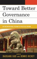 Cover: Toward Better Governance in China - Lexington Books