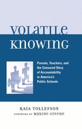 Cover: Volatile Knowing - Lexington Books