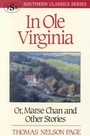 Cover: In Ole Virginia - J.S. Sanders Books