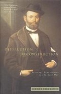 Cover: Destruction and Reconstruction - J.S. Sanders Books