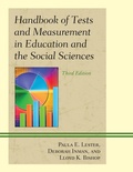 Cover: Handbook of Tests and Measurement in Education and the Social Sciences - Rowman & Littlefield Publishers