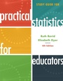 Cover: Study Guide for Practical Statistics for Educators - Rowman & Littlefield Publishers