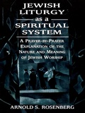 Cover: Jewish Liturgy as a Spiritual System - Jason Aronson, Inc.