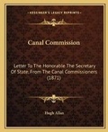 Cover: Canal Commission - Kessinger Publishing