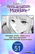 Cover: Tales of Reincarnation in Maydare: This World's Worst Witch #051 - Square Enix
