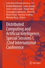Cover: Distributed Computing and Artificial Intelligence, Special Sessions I, 22nd International Conference - Springer