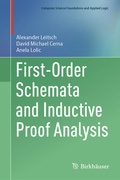 Cover: First-Order Schemata and Inductive Proof Analysis - Birkh&auml;user