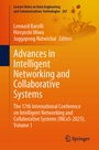 Cover: Advances in Intelligent Networking and Collaborative Systems - Springer