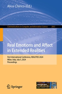 Enlarge image Cover: Real Emotions and Affect in Extended Realities - Springer