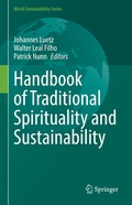 Cover: Handbook of Traditional Spirituality and Sustainability - Springer
