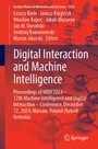 Cover: Digital Interaction and Machine Intelligence - Springer