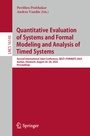 Cover: Quantitative Evaluation of Systems and Formal Modeling and Analysis of Timed Systems - Springer