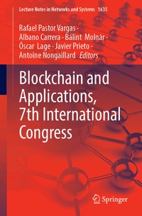 Abbildung von: Blockchain and Applications, 7th International Congress - Springer