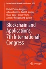 Cover: Blockchain and Applications, 7th International Congress - Springer