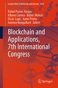Cover: Blockchain and Applications, 7th International Congress - Springer