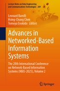 Bild: Advances in Networked-Based Information Systems - Springer