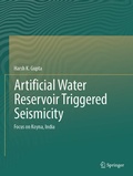 Cover: Artificial Water Reservoir Triggered Seismicity - Springer