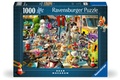Cover: Erwachsenenpuzzle 1000 Teile - Dean MacAdam: Vierbeiner auf Tour - Ravensburger