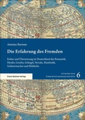 Cover: Die Erfahrung des Fremden - Franz Steiner Verlag