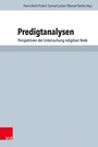Cover: Predigtanalysen - Vandenhoeck & Ruprecht