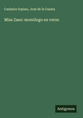 Cover: Miss Zaeo - Antigonos Verlag