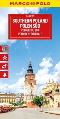 Abbildung von: MARCO POLO Reisekarte Polen Süd 1:300.000 - MARCO POLO ein Imprint von MAIRDUMONT