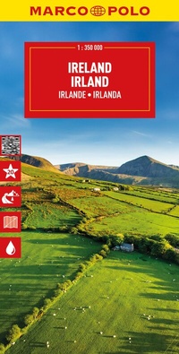 Abbildung von: MARCO POLO Reisekarte Irland 1:350.000 - MARCO POLO ein Imprint von MAIRDUMONT