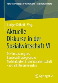 Abbildung von: Aktuelle Diskurse in der Sozialwirtschaft VI - Springer VS