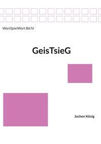 Enlarge image Cover: GeisTsieG - BoD - Books on Demand