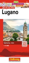 Cover: Hallwag Stadtplan Lugano - Hallwag K&uuml;mmerly+Frey