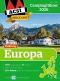 Cover: ACSI Campingf&uuml;hrer Europa 2026 - Hallwag K&uuml;mmerly+Frey
