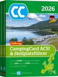 Cover: ACSI CampingCard & Stellplatzf&uuml;hrer 2026 - Hallwag K&uuml;mmerly+Frey