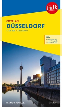 Abbildung von: Falk Cityplan Düsseldorf 1:20.000 - Falk ein Imprint von MAIRDUMONT